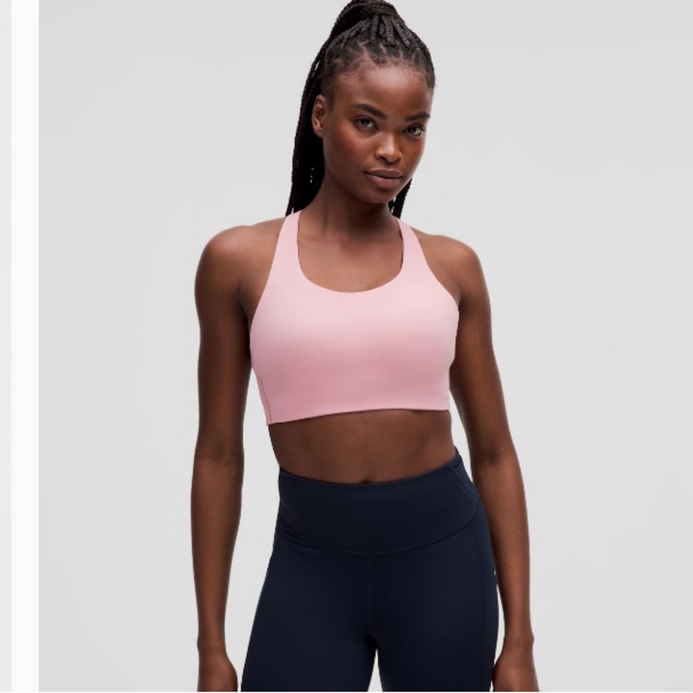 Lululemon Pink Tide Align shorts & Energy bra